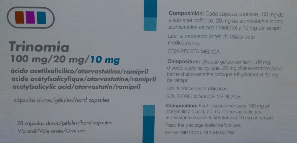 Trinomia 10/100/20mg